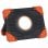vidaXL Projecteur LED ABS portable 10 W Blanc froid