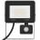 vidaXL Foco LED com sensor 30 W branco quente
