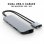 Hyper VIPER HUB USB-C 10 en 2 PD 60W Gris Espacial