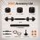 Kit manubri Xiaomi FED V2 + barra + kettlebell 20Kg