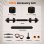 Xiaomi FED Kit de Mancuernas V2 + Barra + Pesa Rusa 10Kg