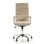 VS Venta-Stock Morgan Sillón de Oficina Reclinable de Piel Sintética Taupe