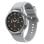 Samsung Galaxy Watch4 Classic Bluetooth GPS NFC 46mm Super AMOLED Argent Gris M Étanche IP68 SpO2 ECG