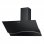 Schneider SCHD2A90EBV Campana Decorativa 90cm Negra/Inox