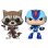 Funko Pop Games Pack Rocket Vs Mega Man X Marvel Vs Capcom Infinite 2