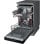 Lavavajillas Whirlpool WSFO 3O23 PF X 10 Cubiertos E Acero Inoxidable con Power Clean Pro
