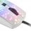 Mouse da gioco Mars Gaming MMRW RGB Chroma 12800 DPI bianco