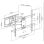 Equip Soporte TV 37"- 80" Doble Brazo Inclinable y Giratoria Max VESA 600X400 hasta 60 Kg