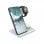 Canyon Cargador Inalámbrico Qi 3 en 1 Blanco