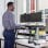 Ergotron WorkFit-TL Convertidor de Escritorio para Trabajar de Pie/Sentado Negro