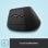 Logitech Lift Left Mouse Ergonomico Verticale, per Mancini, Senza Fili, Bluetooth o Logi Bolt USB, Clic Silenziosi, 4 Tasti, Compatibile con Windows / macOS / iPadOS, Laptop, PC. Grafite