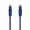 Nanocable Netzwerkkabel RJ45 LSZH Cat.6A UTP AWG24 0,5m Blau