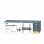 TM Electron TMSLC129S Schlanke, neigbare TV-Wandhalterung, 26–50 Zoll, VESA 400 x 400, max. 30 kg