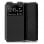 Cool Funda Flip Cover Liso Negro para Realme C11 2021