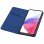 Cool Flip Cover Capa Lisa para Samsung Galaxy A53 5G A536 Azul