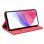 Cool Flip Cover Capa Lisa para Samsung Galaxy A53 5G A536 Vermelha