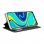 Cool Funda Flip Cover Liso Negro para Xiaomi Redmi Note 9S/Note 9 Pro
