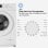 Universal Blue Santorini 7007W Lavadora Carga Frontal 7Kg E Blanca