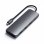 Satechi ST-UCHSE Hub Adaptador USB 3.0 Multipuertos Gris Espacial