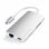 Satechi ST-TCMA2S Adaptador USB-C Multiportas Prateado