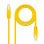 Nanocable Cable de Red RJ45 Cat.6 UTP AWG24  0.3m Amarillo
