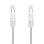 Cable de red Nanocable 10.20.0400-L30 Cat.6 UTP 0,3 m blanco cobre OFC