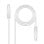 Cable de red Nanocable 10.20.0400-L30 Cat.6 UTP 0,3 m blanco cobre OFC