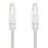 Cable de red Nanocable 10.20.0400-L30 Cat.6 UTP 0,3 m blanco cobre OFC