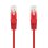 Netzwerkkabel Nanocable 10.20.0400-L30 RJ45 Cat.6 UTP AWG24 0,3m Rot