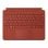 Microsoft Surface Go Type Cover Teclado Rojo Alcántara