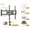 Equip 650342 TV-Halterung 177,8 cm (70") Schwarz