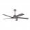 Ventilatore da soffitto Fabrilamp Nadir con timer e controllo Grigio