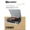 Platenspeler Roadstar TTR-8634 2x Ingebouwde Luidsprekers FM Radio Riemaandrijving Autostop
