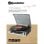 Tocadiscos Roadstar TTR-8634 2x Altifalantes Integrados FM RCA Autostop