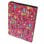 Estojo universal SilverHT Cool Ice Pop vermelho estampado para tablets de 9" a 11"