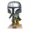 Funko Pop Star Wars The Mandalorian Volando con Jet & Baby Yoda