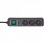 Brennenstuhl 1158820315 prolunghe e multiple 1,5 m 3 presa(e) AC Nero, Verde
