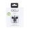 Auriculares DCU Tecnologic 34151001 con cable Jack para llamadas y música, micrófono con control de volumen, negros