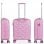 Itaca Stars Maleta Pc Pequeña Infantil, Color Rosa