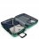 Mala de viagem Itaca Sevron Medium Abs, cor verde menta