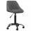 VidaXL Silla de Oficina Terciopelo Gris