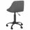 VidaXL Silla de Oficina Terciopelo Gris
