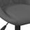 VidaXL Silla de Oficina Terciopelo Gris