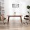 VidaXL Chaise de Bureau Pivotante Bois/Cuir Synthétique Noir