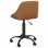 VidaXL Silla Oficina de Terciopelo Marrón