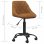 VidaXL Silla Oficina de Terciopelo Marrón