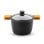 Casserole Haute BRA Efficient Aluminium Fondu 20cm avec Couvercle