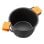 Casserole Haute BRA Efficient Aluminium Fondu 20cm avec Couvercle