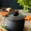 Casserole Haute BRA Efficient Aluminium Fondu 20cm avec Couvercle