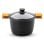 Casserole Haute BRA Efficient Aluminium Fondu 20cm avec Couvercle